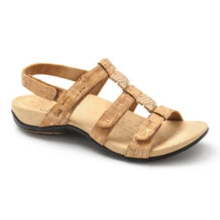 Womens Vionic Amber Adjustable Sandal Gold Cork -Vionic 44AMBERGLDCRK 47c298f2 52d4 4d79 a5ea bd790349ca93