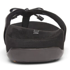 Womens Vionic Bella Toe Post Sandal Black -Vionic 44BELLAIIBLK 7