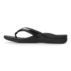 Womens Vionic Tide II Toe Post Sandal Black -Vionic 44TIDEIIBLK 4 d57879f4 8694 4308 8565 047501e4a6be