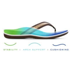 Womens Vionic Tide II Toe Post Sandal Bronze -Vionic 44TIDEIIBRNZMTL 8