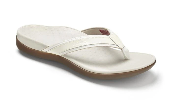 Womens Vionic Tide II Toe Post Sandal White 1 Womens Vionic Tide II Toe Post Sandal White
