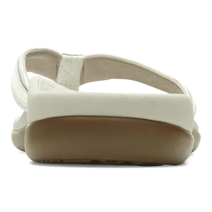 Womens Vionic Tide II Toe Post Sandal White 6 Womens Vionic Tide II Toe Post Sandal White - Image 6