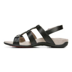 Women's Vionic Amber Adjustable Sandal Black -Vionic AMBERSNKBLK 4