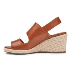 Womens Vionic Brooke Wedge Sandal Cognac 12 Womens Vionic Brooke Wedge Sandal Cognac -Vionic BROOKELTHRCNC 3 9045535b 0cc7 45e6 9235 2a1cf5e20382