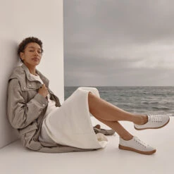 Womens Vionic Winny Lace Up Sneaker In White/Gum -Vionic H7773L8103 9