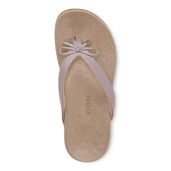 Womens Vionic Bella Toe Post Sandal In Magnolia Dusk 2 Womens Vionic Bella Toe Post Sandal In Magnolia Dusk - Image 2