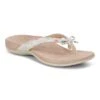 Womens Vionic Bella Toe Post Sandal In Cream