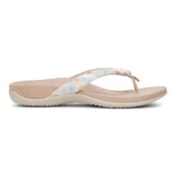 Womens Vionic Bella Toe Post Sandal In Cream -Vionic I0929S9103 3