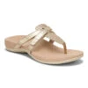 Womens Vionic Karley Metallic In Gold
