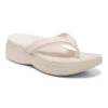 Womens Vionic High Tide II In Cream