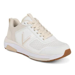 Womens Vionic Walk Stider In White/ Cream