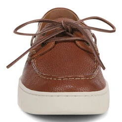 Mens Vionic Uptown Boat In Tan -Vionic J4880L1200 5