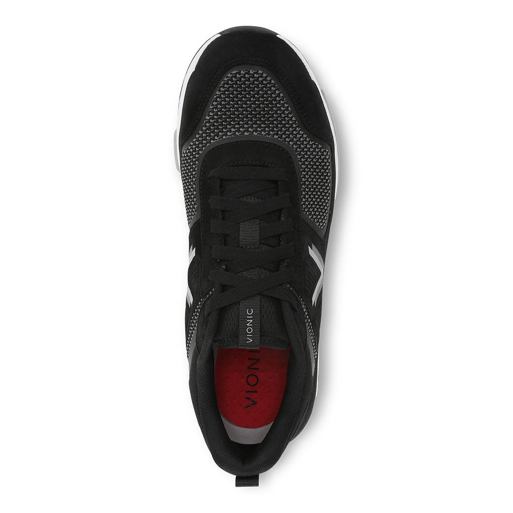 Mens Vionic Walk Strider Knit In Black 2 Mens Vionic Walk Strider Knit In Black - Image 2